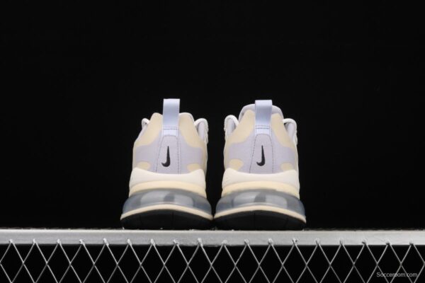 NIKE Air Max 270React new high-frequency mesh function half-palm air cushion running shoes CT1287-100 - Image 12