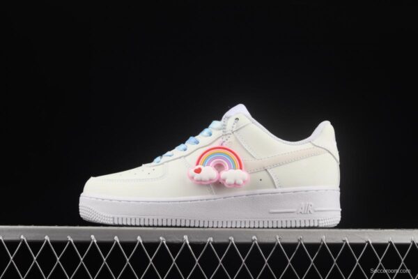 NIKE Air Force 11607 Lx Fine Day clear Sky Blue Ultraviolet Heat Inductive low-top Leisure Board shoes DA8301-111, - Image 16