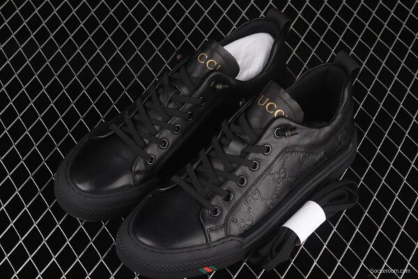 Gucci Screener GG High-Top Sneaker double G embossed leisure shoes series leisure board shoes 02JPO68302 - Image 11