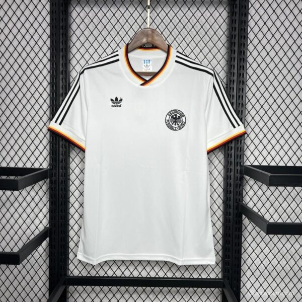 Retro 1986 Germany Home Jersey - Image 7