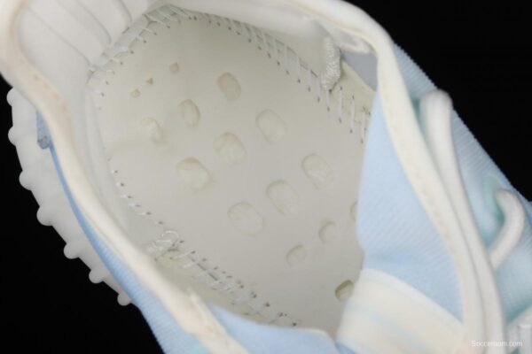 Adidas Yeezy Boost 350V2 Lce Blue GW2869 Darth Coconut 350 second generation ice silk series ice crystal blue BASF popcorn - Image 5