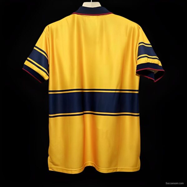 Retro 97/99 Arsenal Away Yellow Jersey - Image 2