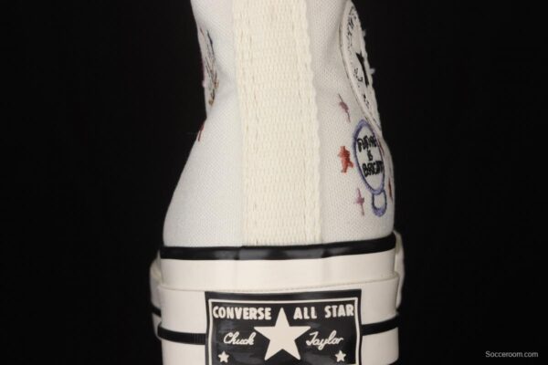 Converse Chuck 70 embroidered Star High Top Leisure Board shoes 572431C - Image 7