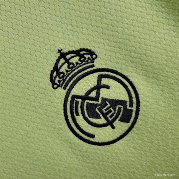 24/25 Real Madrid Third Green Goalkeeper Jersey - Image 7