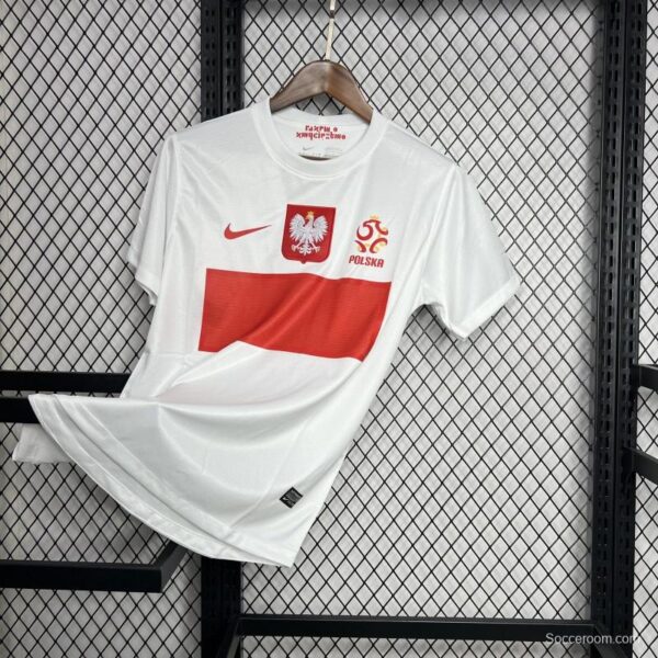 Retro 2012 Poland Home Jersey - Image 2