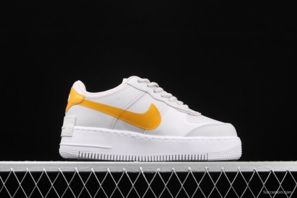 NIKE Air Force 1 ShAdidasow light weight heightened low-top 100-board shoes CQ9503-001 - Image 15