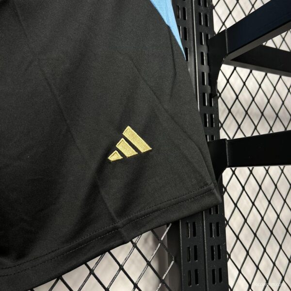 2024 Argentina Home Black Shorts - Image 2