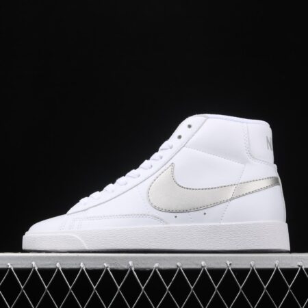 NIKE Blazer Mid Vintage Suede Trail Blazers Leather High-top Leisure Sports Board shoes 917862-101