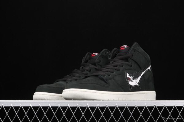 Oski x NIKE SB DUNK High Shark shark joint name casual board shoes CI2692-001 - Image 15