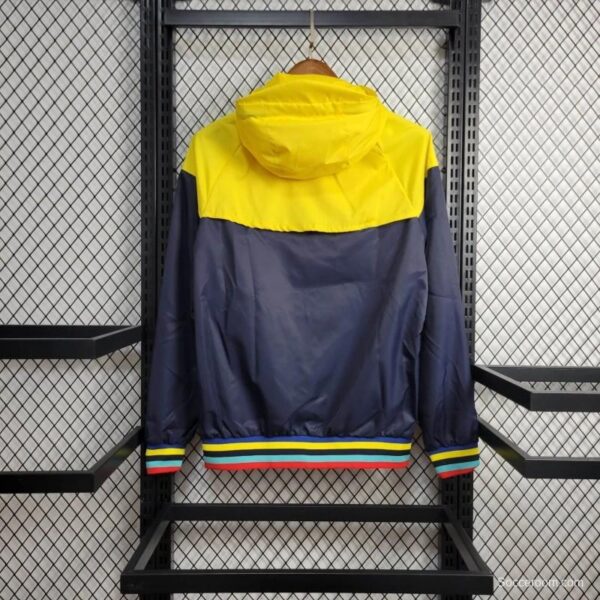 24/25 Corinthians  Navy/Yellow Windbreaker - Image 4