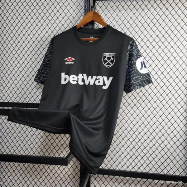 24/25 West Ham United Third Black Jersey - Image 7