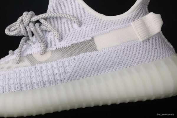 Adidas Yeezy Boost Basf 350 V2 Static EF2367 Darth Coconut 350 second generation hollowed-out silk star BASF Boost original - Image 8
