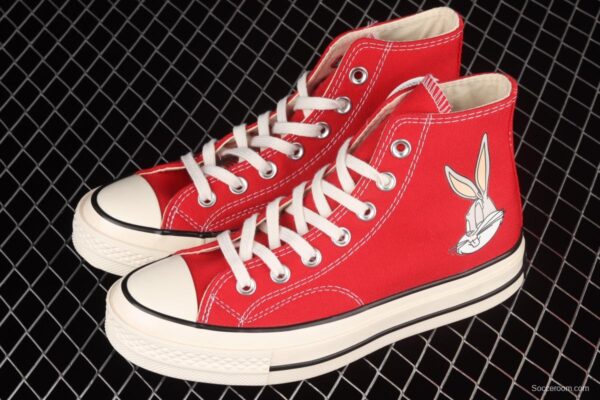 Converse Chuck x Bugs Bunny Converse Bugs Bunny Co-named High Top Leisure Board shoes 164944C - Image 11