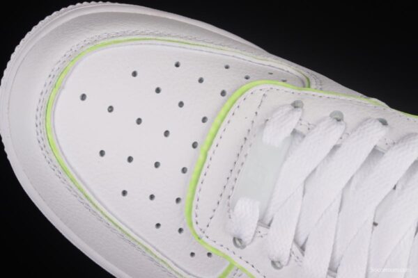 NIKE Air Force 1'07 Low Black and White Luminous Low Casual Sneakers CW2288-304 - Image 9