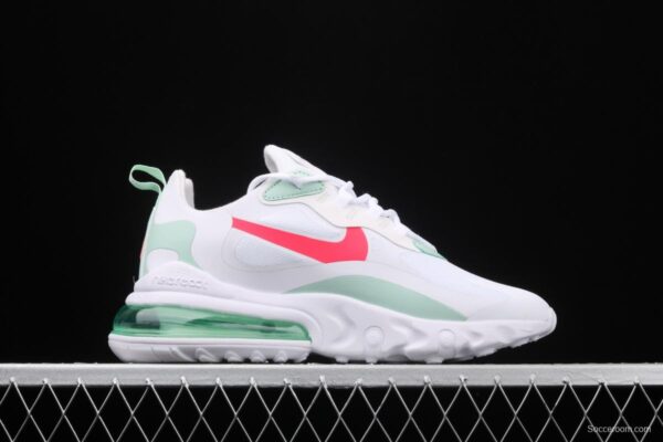 NIKE Air Max 270React new high-frequency mesh function half-palm air cushion cushioning running cloth shoes CV3025-100 - Image 16