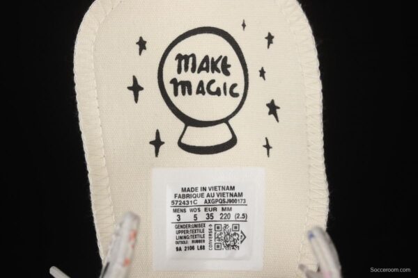Converse Chuck 70 embroidered Star High Top Leisure Board shoes 572431C - Image 5