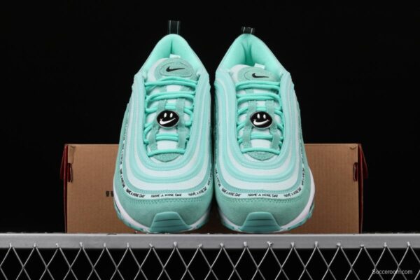 NIKE Air Max 97 ND mint green suede air cushion running shoes 923288-300 - Image 9