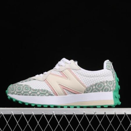 New Balance MS327 series leather retro leisure sports jogging shoes MS327CAB