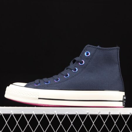 Converse 1970's soul city series Shanghai limited neon dark night blue high upper board shoes 170491C