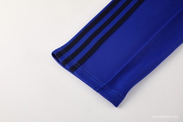 24/25 Manchester United Blue Full Zipper Jacket +Long Pants - Image 2