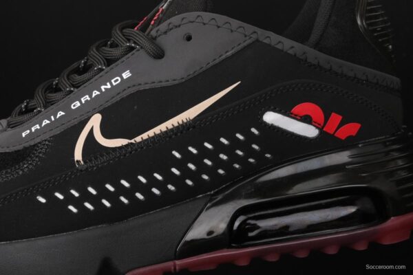 Neymar x NIKE Air Max 2090 Light Brown 3M reflective leather cushion leisure running shoes CU9371-001 - Image 7