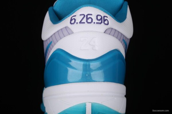 NIKE Zoom Kobe 4 ZK4 Kobe fourth generation Hornets low top men's basketball shoes AV6339-100 - Image 4