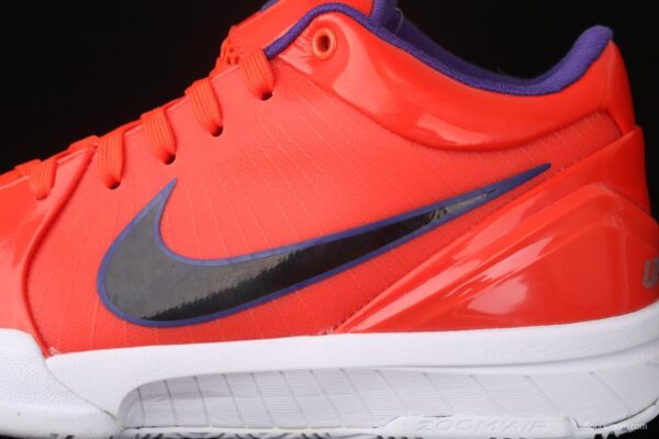 NIKE Zoom Kobe 4 Protro UNDEFEATED Kobe Bryant four generations of sun orange low-top men's basketball shoes CQ3869-800 - Image 5