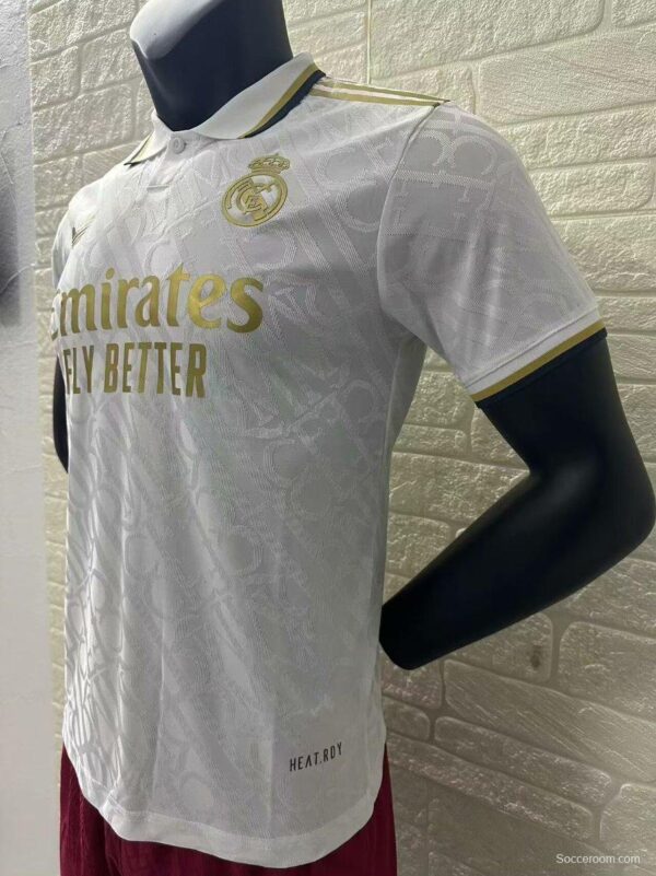 Player Version 24/25 Real Madrid White Special Pre-Match Jersey - Image 4