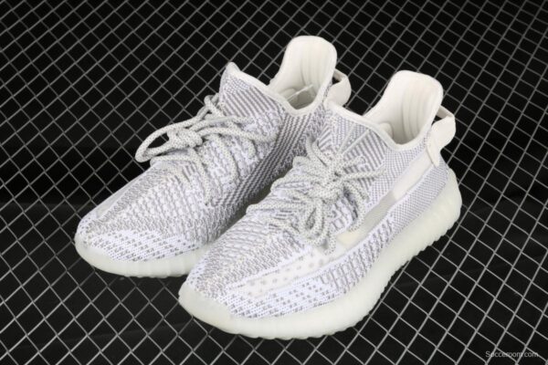 Adidas Yeezy 350V2 Real Boost EF2905 Darth Coconut 350 second Generation Hollow Silk Grey Angel - Image 8