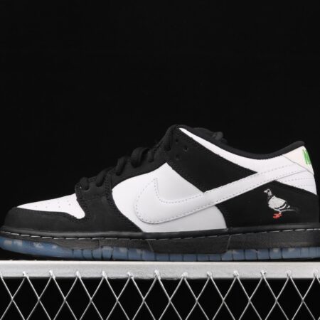 Jeff Staple x NIKE SB DUNK Low Pigeon 3.0Black and White Panda Pigeon low side Classic Leisure Sports Board shoes BV1310-013