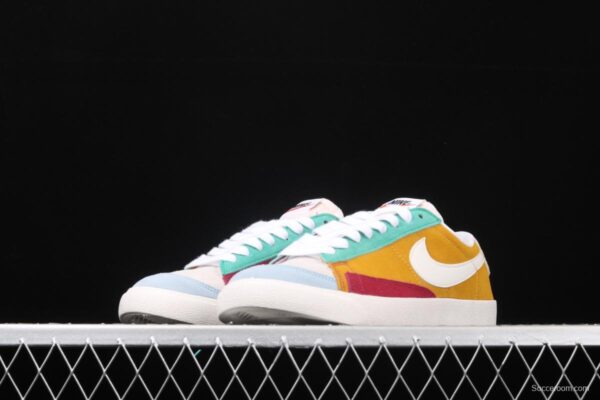 NIKE Blazer Low QS HH Trail Blazers low-top casual board shoes BQ1167-008 - Image 13