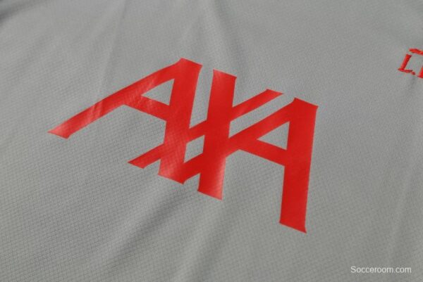 24/25 Liverpool Grey Short Sleeve Jeresy+Shorts - Image 5