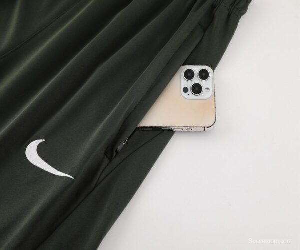 23/24 Barcelona Dark Green Half Zipper Jacket+Pants - Image 22