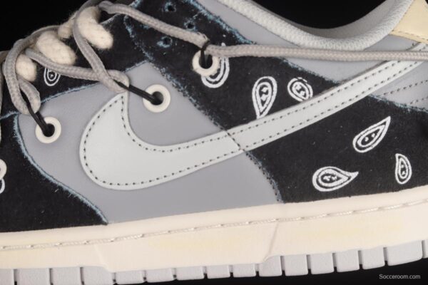 NIKE SB DUNK Low Prm SB Cashew Nut Flower Cashew Flower Elements SB Buckle Backboard Fashion Casual Sneakers DH7913-001 - Image 7