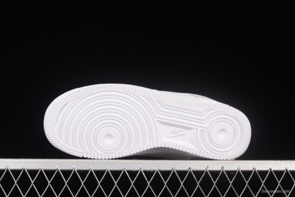 NIKE Air Force 1x 07 Low chessboard white and purple low-top casual board shoes CJ9700-500 - Image 14