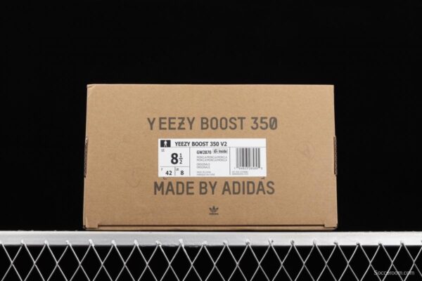 Adidas Yeezy Boost 350V2 Mono Mist GW2870 Darth Coconut 350 second generation ice silk series misty orange color BASF popcorn - Image 11