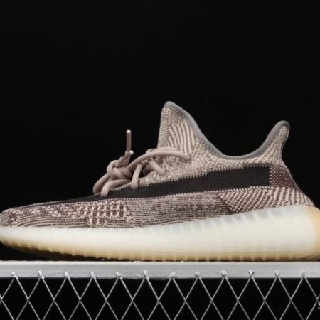 Adidas Yeezy Boost Basf 350 V2 Cinder FZ1267 Darth Coconut 350 second generation hollowed-out side coal ash permeable taillight BASF Boost original