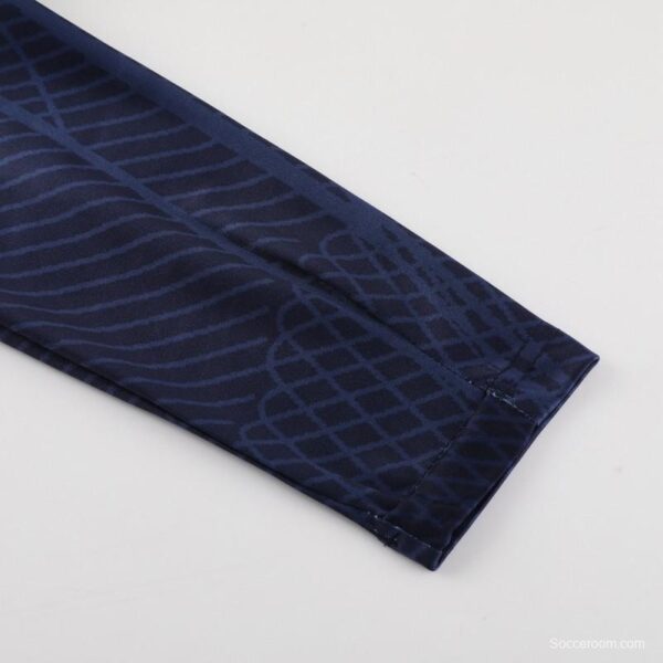 2024 Nike Blue/Navy Half Zipper Jacket+Pants - Image 19