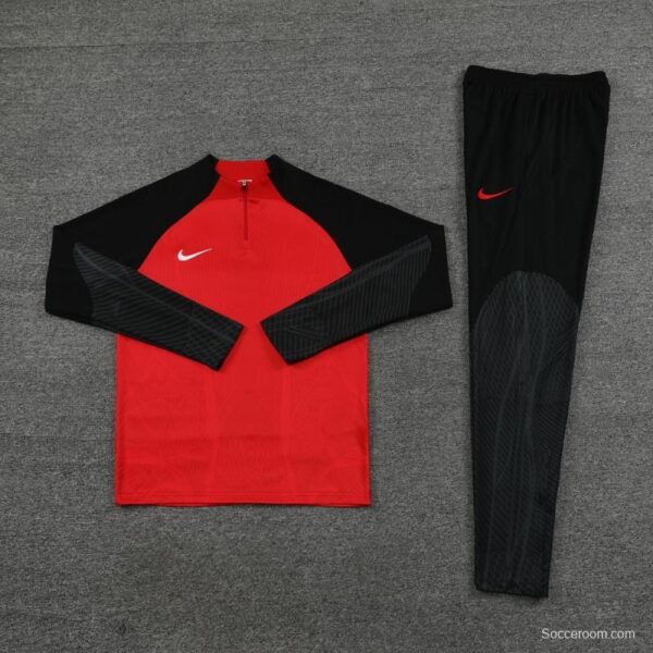 2024 Nike Red/Black Half Zipper Jacket+Pants - Image 21