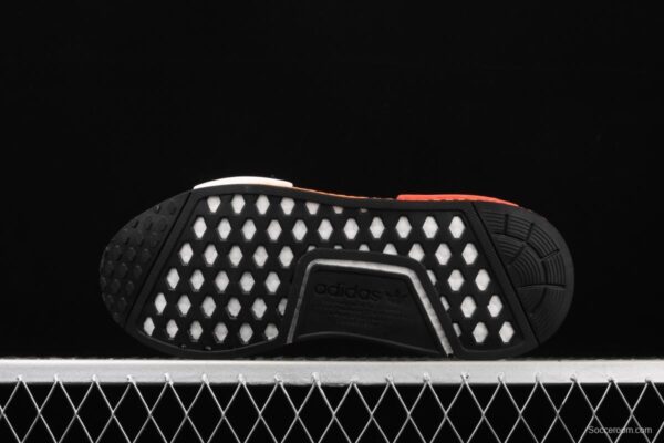 Adidas NMD R1 Boost V2 FY5886 second generation elastic knitted surface popcorn running shoes - Image 14