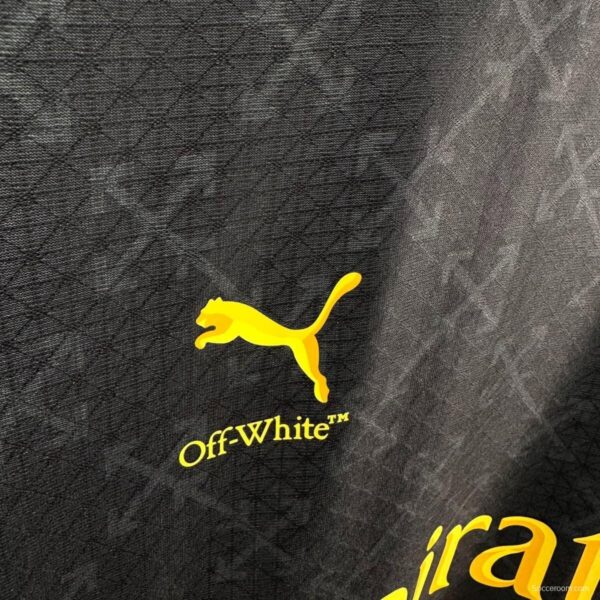 Player Version 25/26 AC Milan x OFFWHITE Black Special Jersey - Image 9