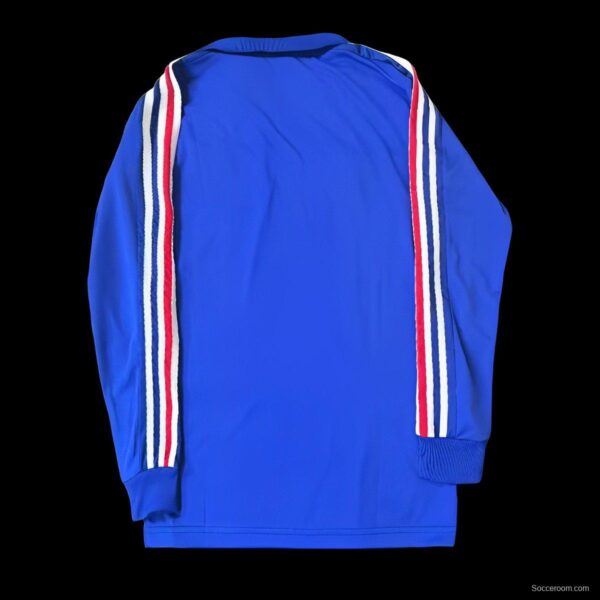 Retro  2004 France Home Long Sleeve Jersey - Image 2