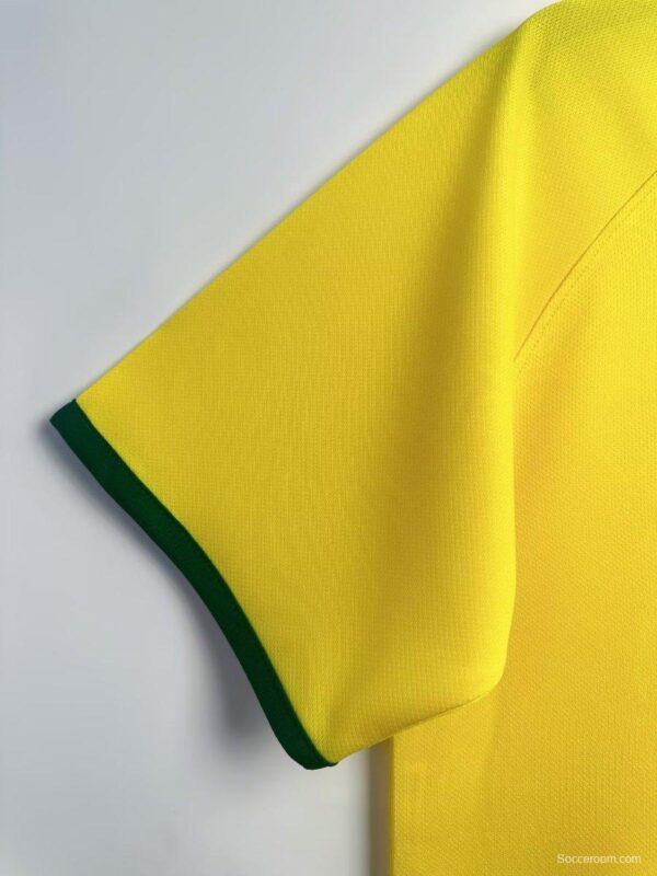 Retro 2014 Brazil Home Jersey - Image 4