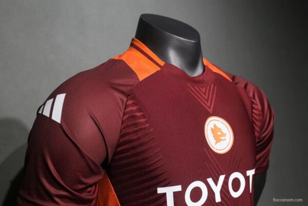 Player Version 24/25 AS Roma Home Pre-Match Jersey - Image 6