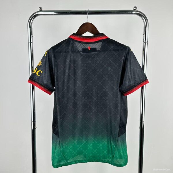 Player Version 25/26 AC Milan x OFFWHITE Black Special Jersey - Image 3