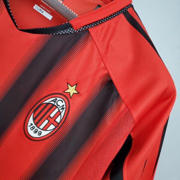 Retro 04/05 AC Milan home Soccer Jersey - Image 8