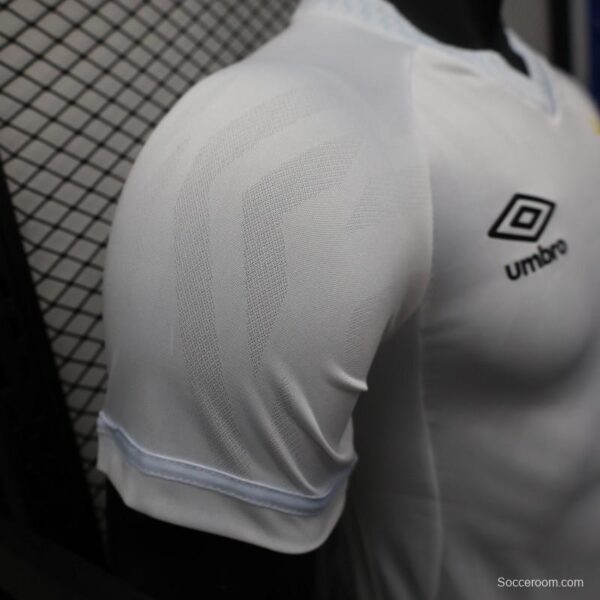 Player Version 25/26 Santos Home Jersey Without Sponsors - Image 9
