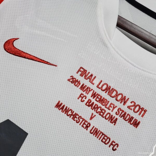 Retro 10/11 Manchester United in the Champions League version away Soccer Jersey - Image 7