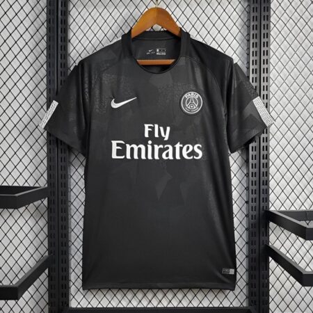 17/18 Retro PSG Black 2 Away Jersey