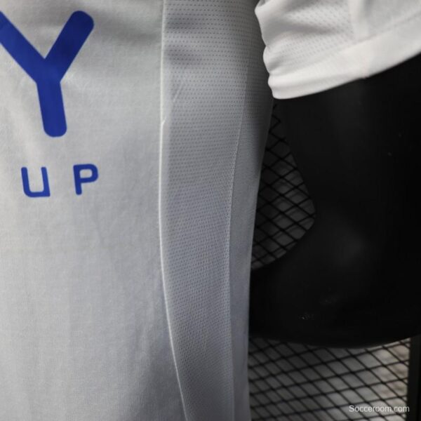 Player Version 25/26 Al-Hilal Away White with Blue Details and SAVVY Games Group Sponsor Jersey - Image 11